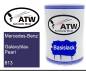 Preview: Mercedes-Benz, Galaxyblau Pearl, 813: 500ml Lackdose, von ATW Autoteile West.